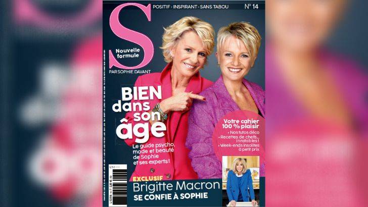« S par Sophie Davant » inaugure sa nouvelle formule avec Brigitte Macron
